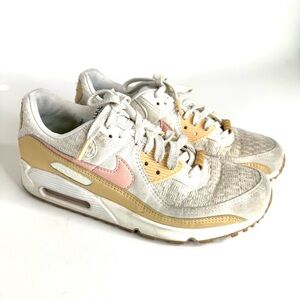 Women’s Nike AirMax 90 SE Sail/White DJ9997-101 size 10